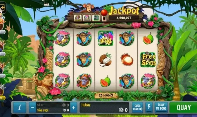 Nổ Hũ Rừng Xanh 6623: Chinh Phục Jackpot Trong Thiên Nhiên